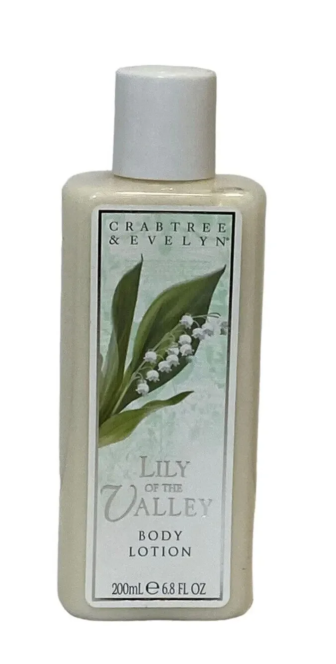 Crabtree & Evelyn Lily Of The Valley Body Lotion 6.8 oz New Without Box